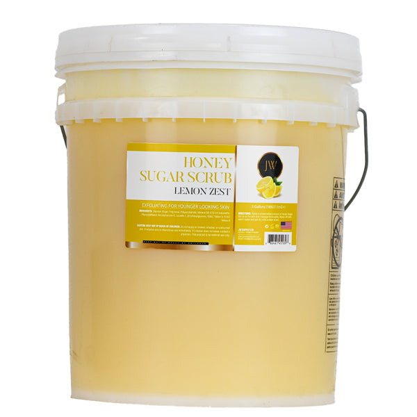 J&W Honey Sugar Scrub (Lemon Zest)