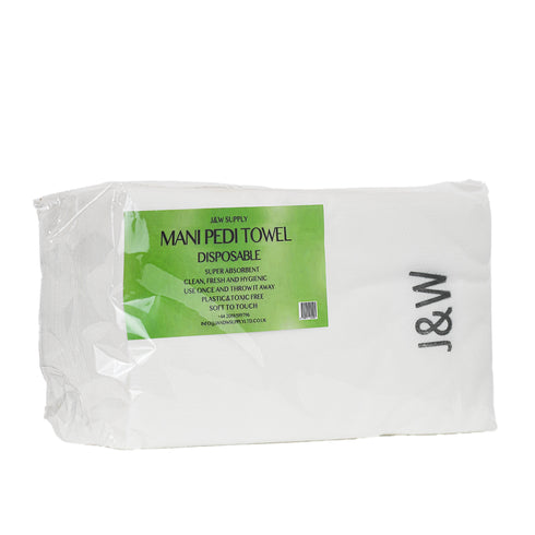 J&W Mani Pedi Disposable Towels