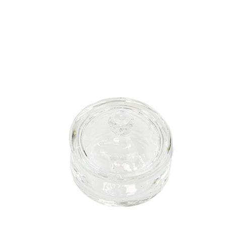 Glass Acrylic Powder Pot
