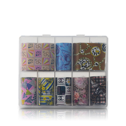 Nail Art Box - Assorted Rolls